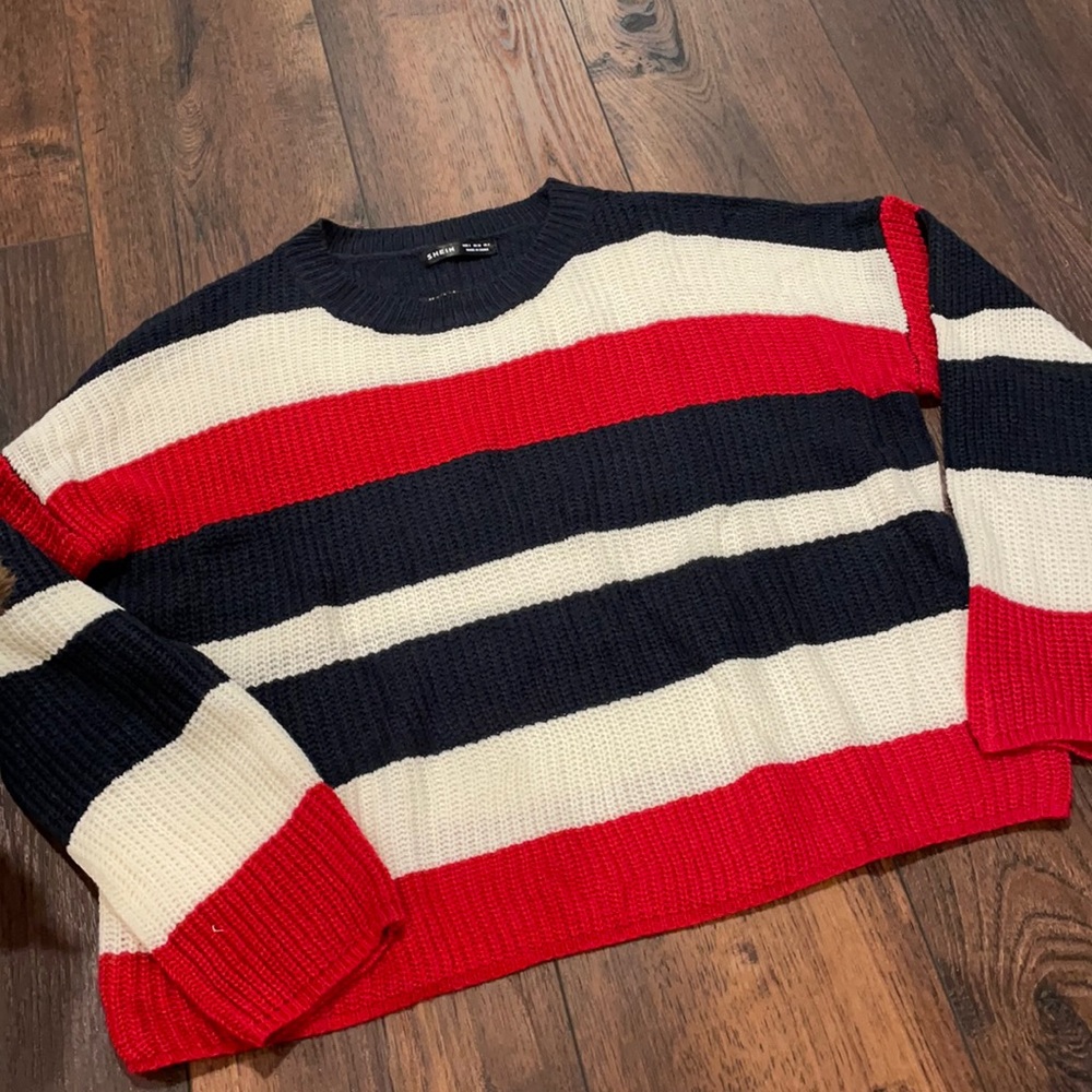 SHEIN crop sweater